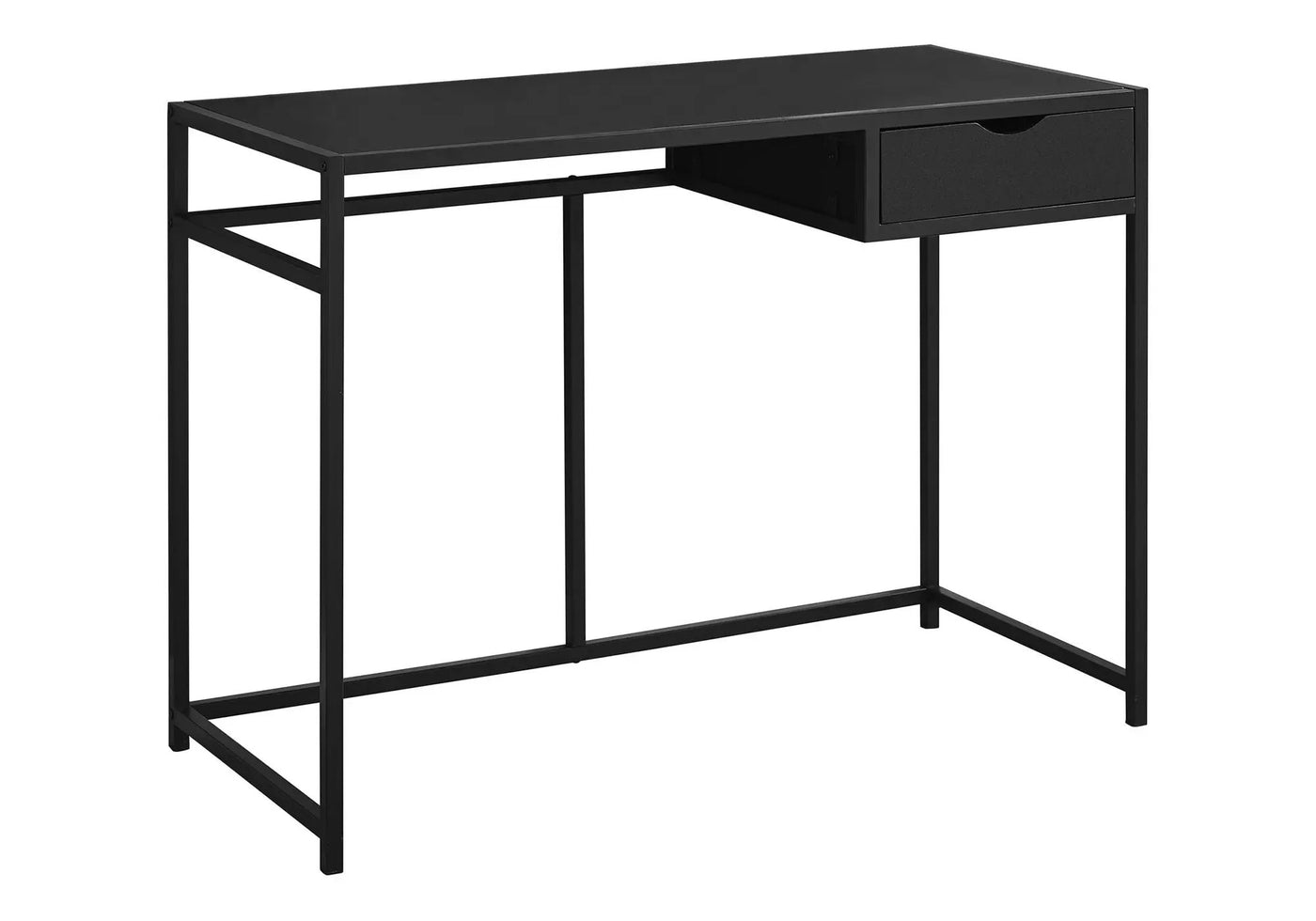 Computer Desk for Home Office, Laptop, 1 Storage Drawer, Contemporary & Modern by HouseOfZazla