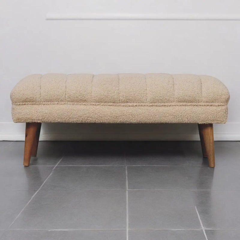 Puffer Bench - Beige by HouseOfZazla