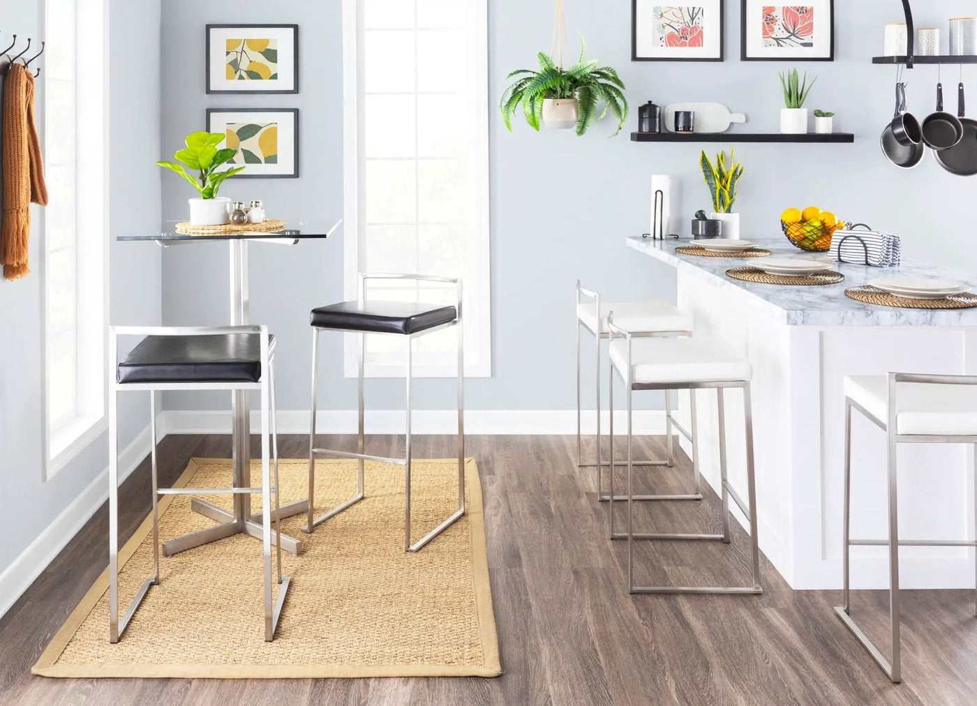 Fuji - Contemporary Stackable Design Barstool by HouseOfZazla
