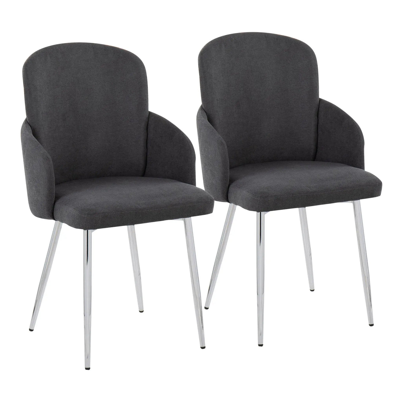 Dahlia - Contemporary, Dining Chair (Set of 2) by HouseOfZazla