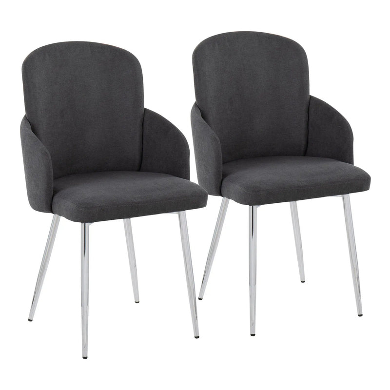 Dahlia - Contemporary, Dining Chair (Set of 2) by Unique Piece Furniture