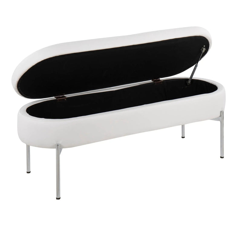 Chloe - Contemporary / Glam Bench by HouseOfZazla