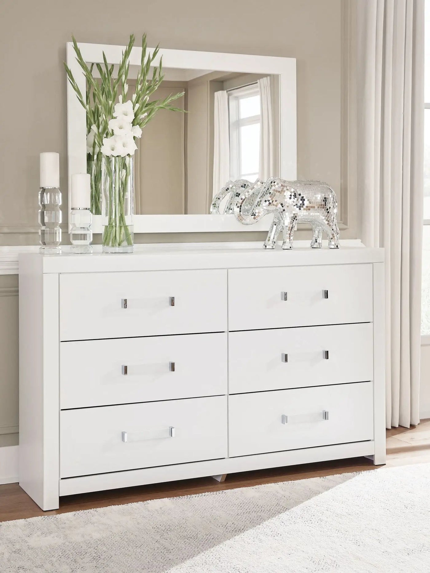 Maeling - Six Drawer Dresser by Unique Piece Furniture