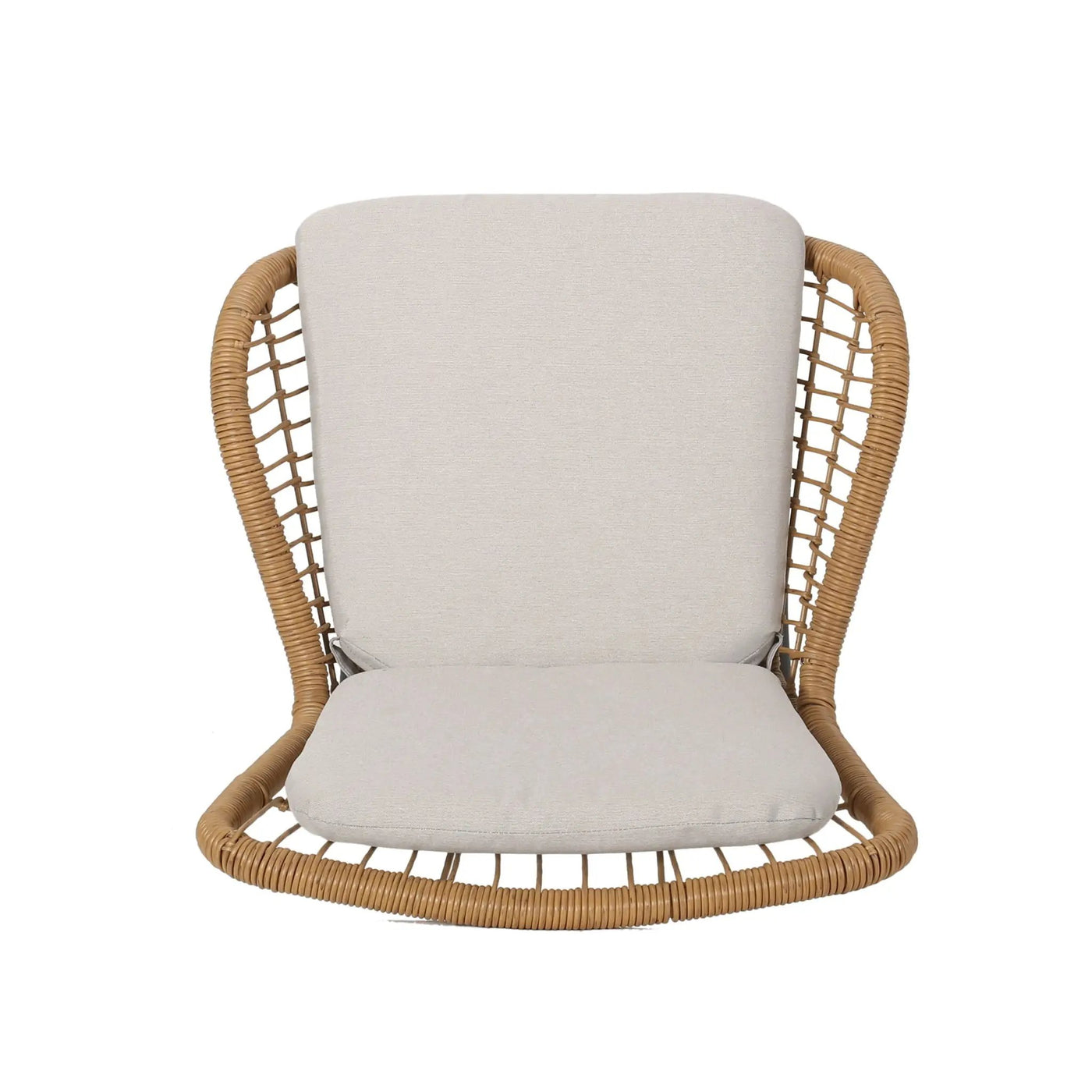 Outdoor Wicker Club Chair With Cushions (Set of 2) by HouseOfZazla
