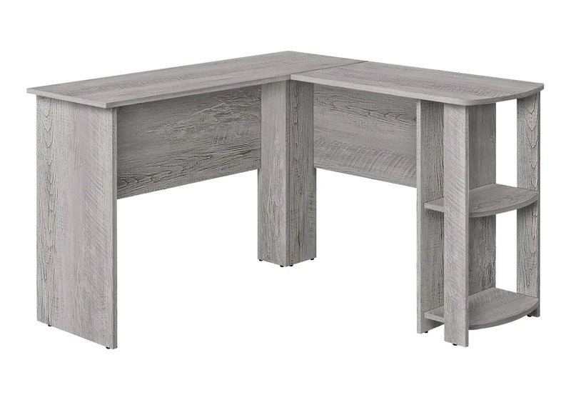 Computer Desk, Home Office, Corner, Storage Shelves, L Shape, Laptop, Contemporary & Modern by Unique Piece Furniture