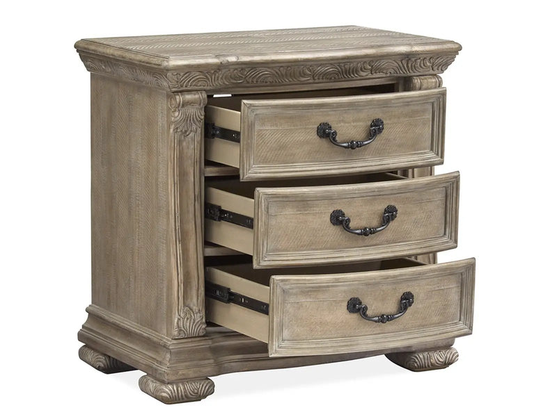 Marisol - Drawer Nightstand - Fawn by Unique Piece Furniture