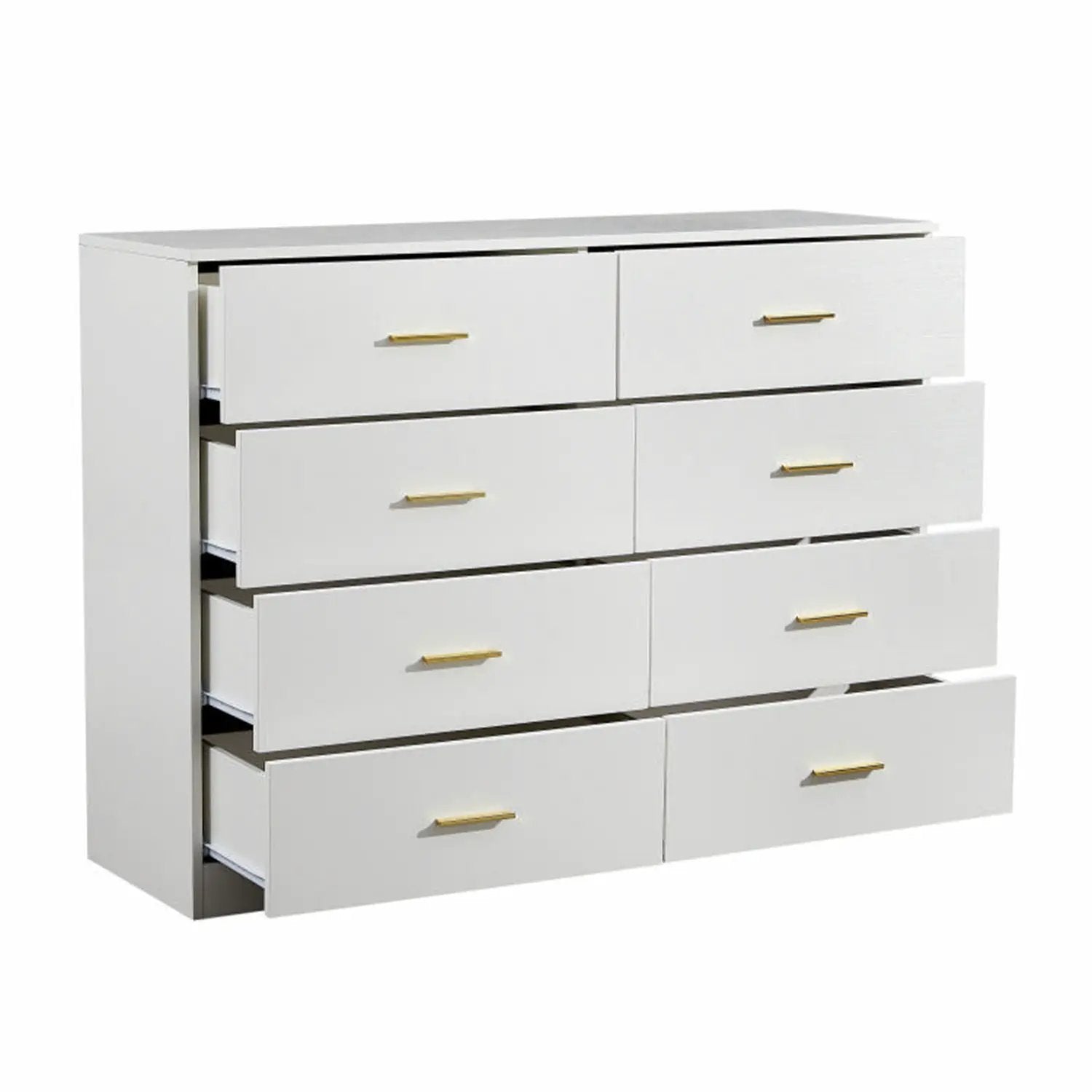 Modern Drawer Dresser For Bedroom, Ample Storage Wide Chest Of Drawers by Unique Piece Furniture