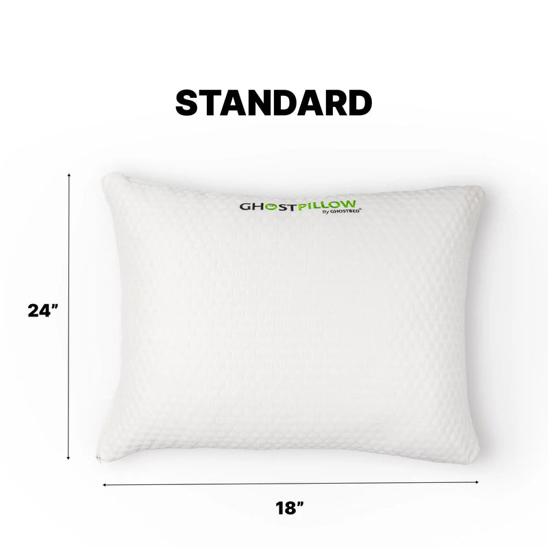 Ghostpillow Shredded - Customizable Soft Fluffy Gel Memory Foam & Siliconized Pillow