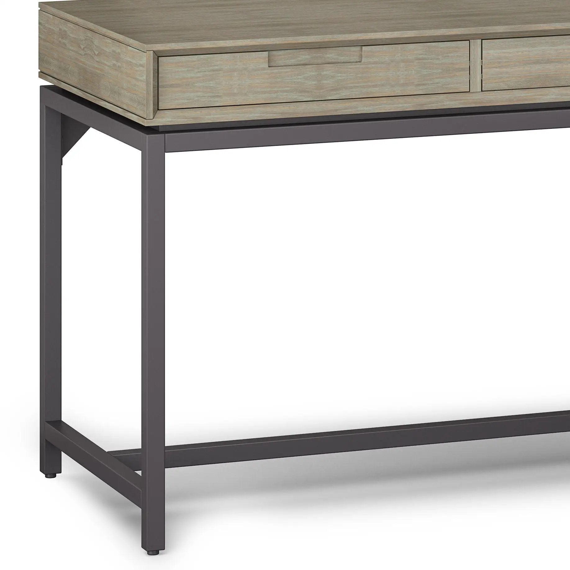 Banting - Mid Century Wide Desk, Handcrafted by Unique Piece Furniture