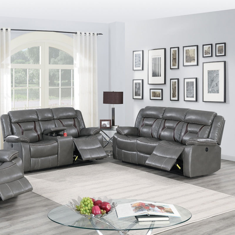 Living Room Set With Pillow Armrest And Tufted Backrest by HouseOfZazla