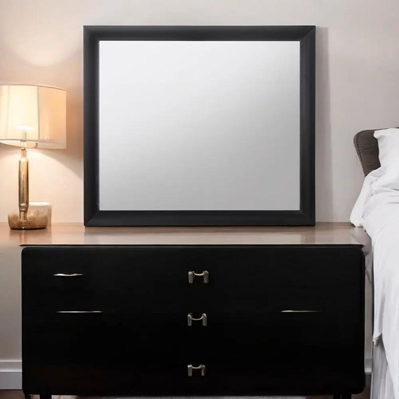 Ireland - 40" Mirror - Black by Unique Piece Furniture