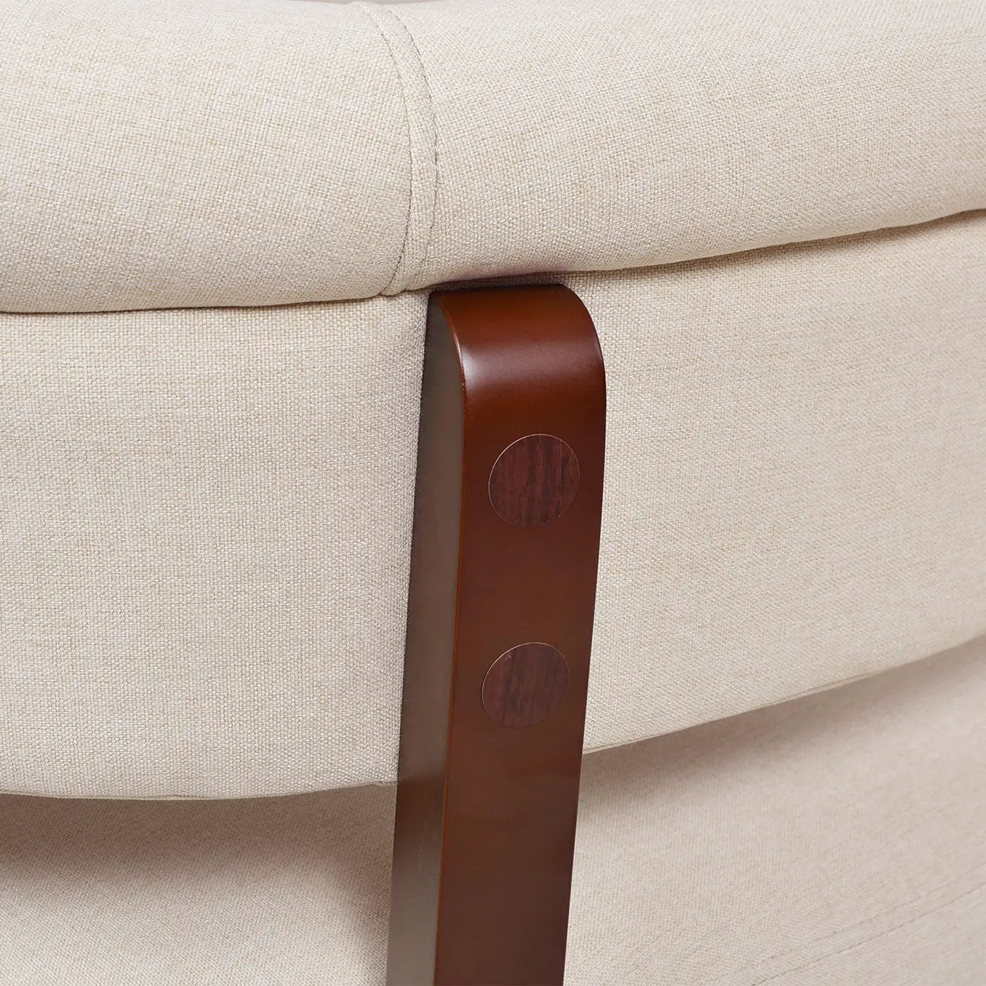 Jared - Versatile Roll Arm Tufted Bench Settee by Unique Piece Furniture