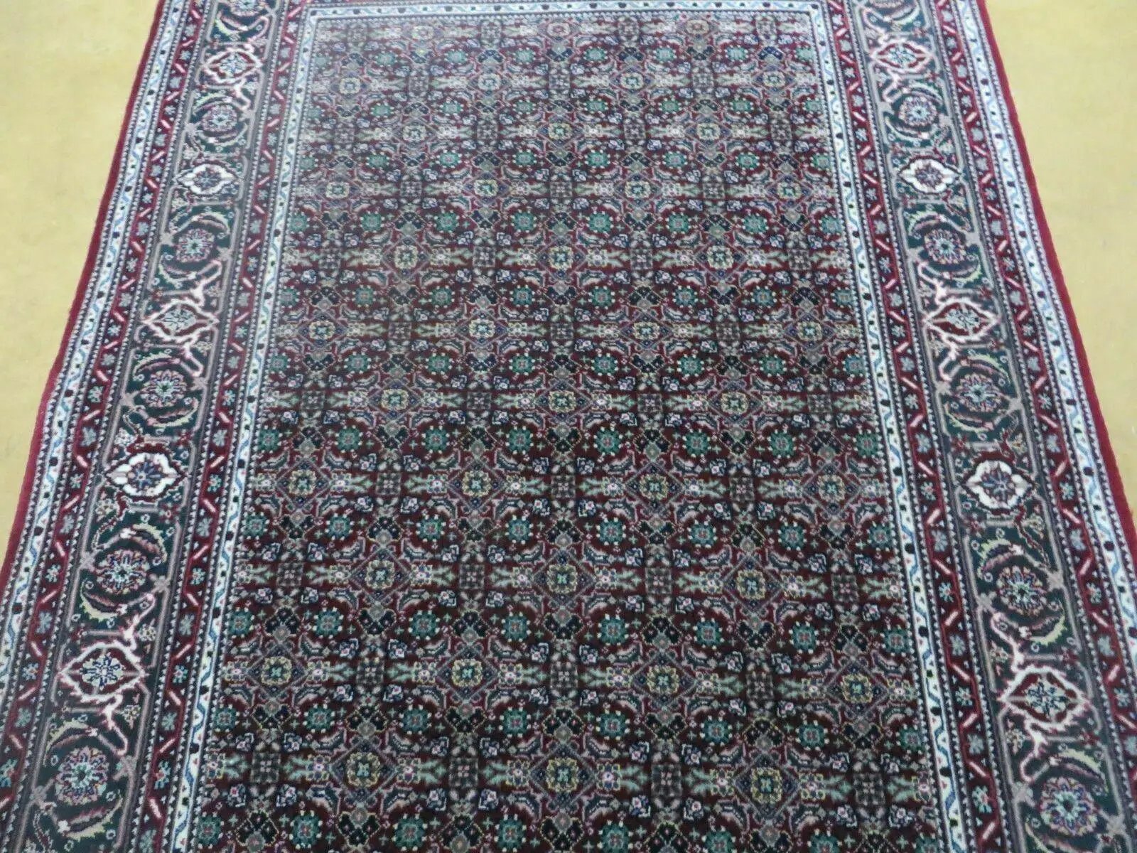 3' X 5' Vintage Fine Handmade Indian Amritsar Wool Silk Rug Nice by Jewel Rugs