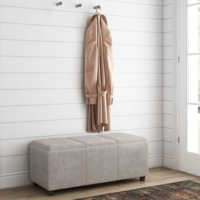 Avalon - Upholstered Storage Ottoman by HouseOfZazla