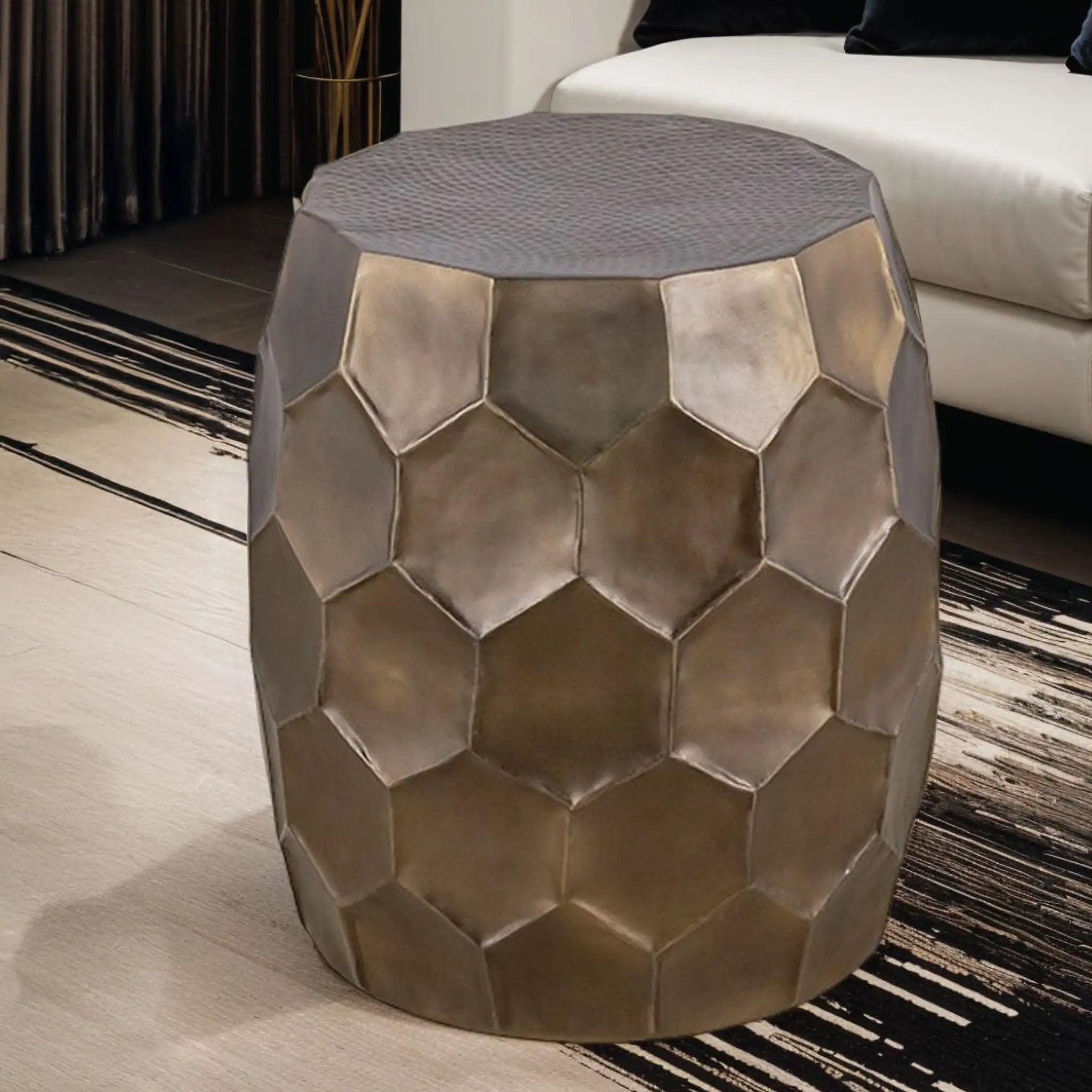 Et101 - End Table - Gold by HouseOfZazla