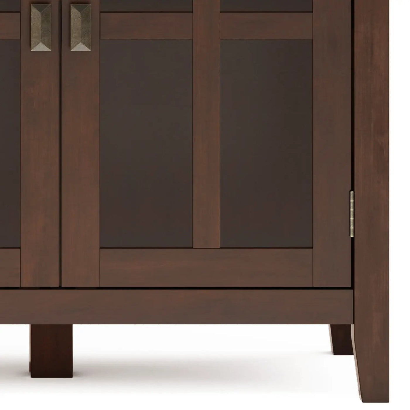 Artisan - Handcrafted Wide 4 Door Storage Cabinet by HouseOfZazla
