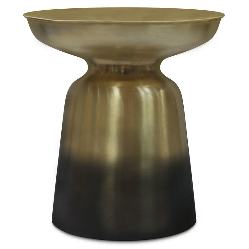 Toby - Metal Accent Table - Gold / Black Ombre by Unique Piece Furniture