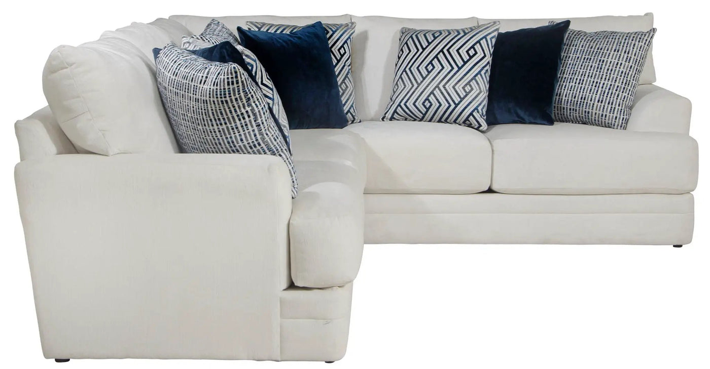 Polaris - Sectional With Comfort Coil Seating And Accent Pillows Included by Unique Piece Furniture