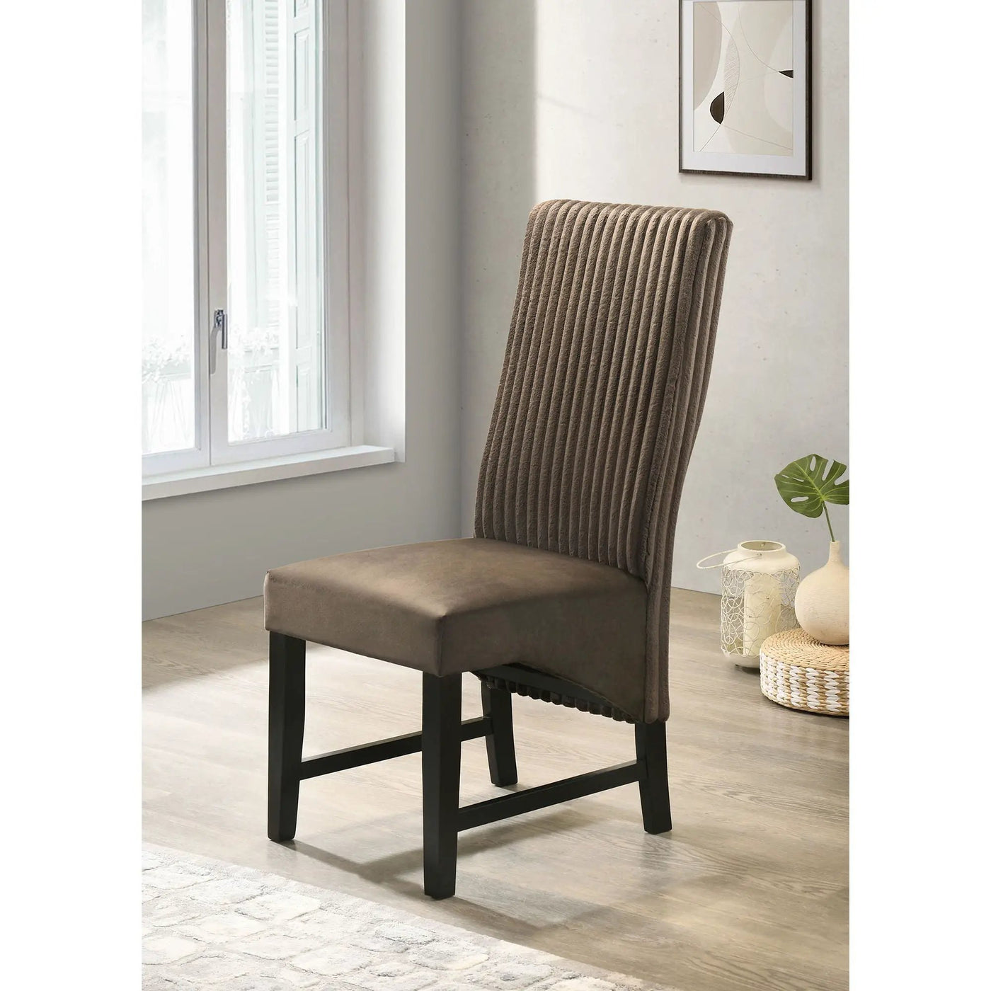 Dempsey - Upholstered Dining Side Chair (Set of 2) by HouseOfZazla