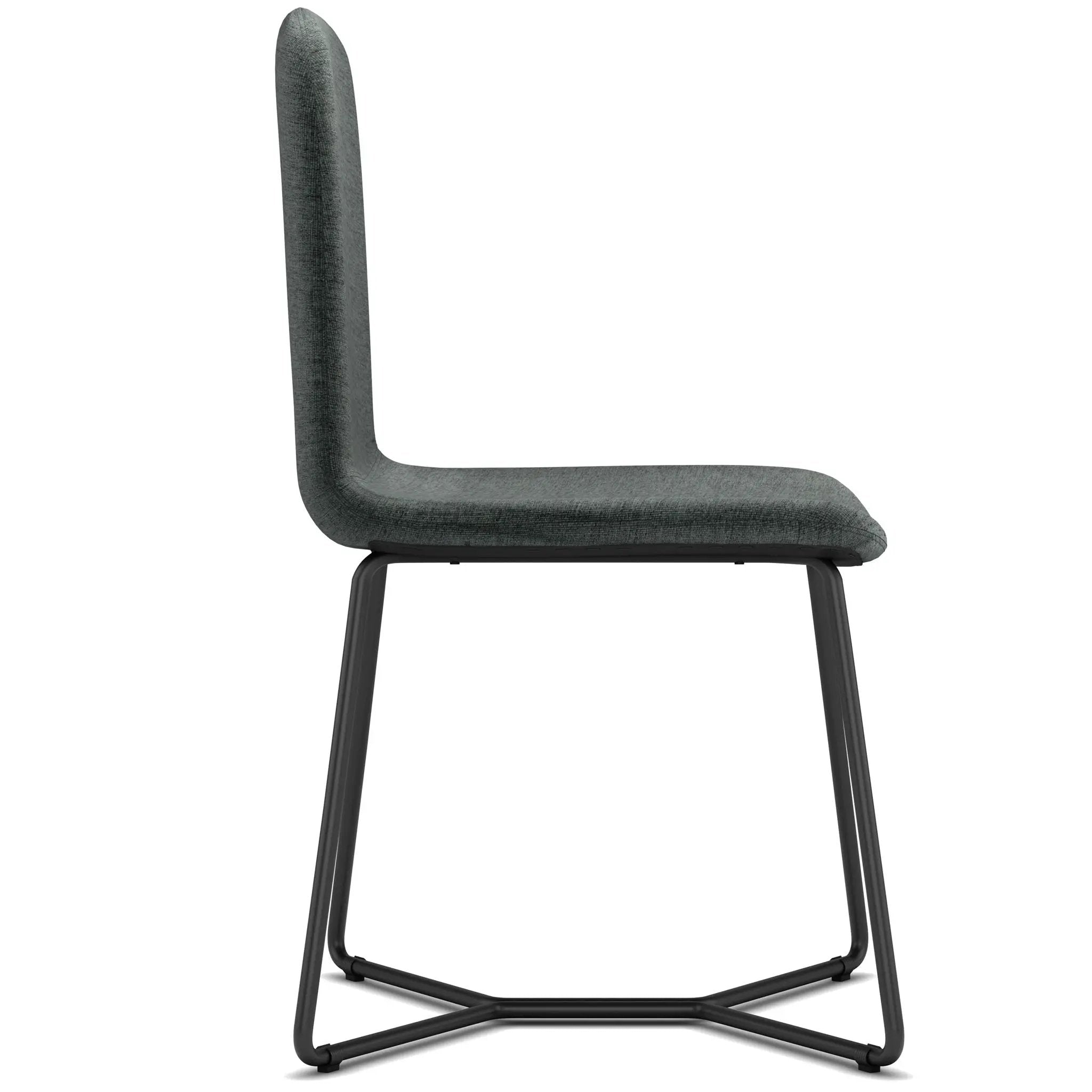 Wilcox - Dining Chair (Set of 2) - Charcoal Gray by Unique Piece Furniture