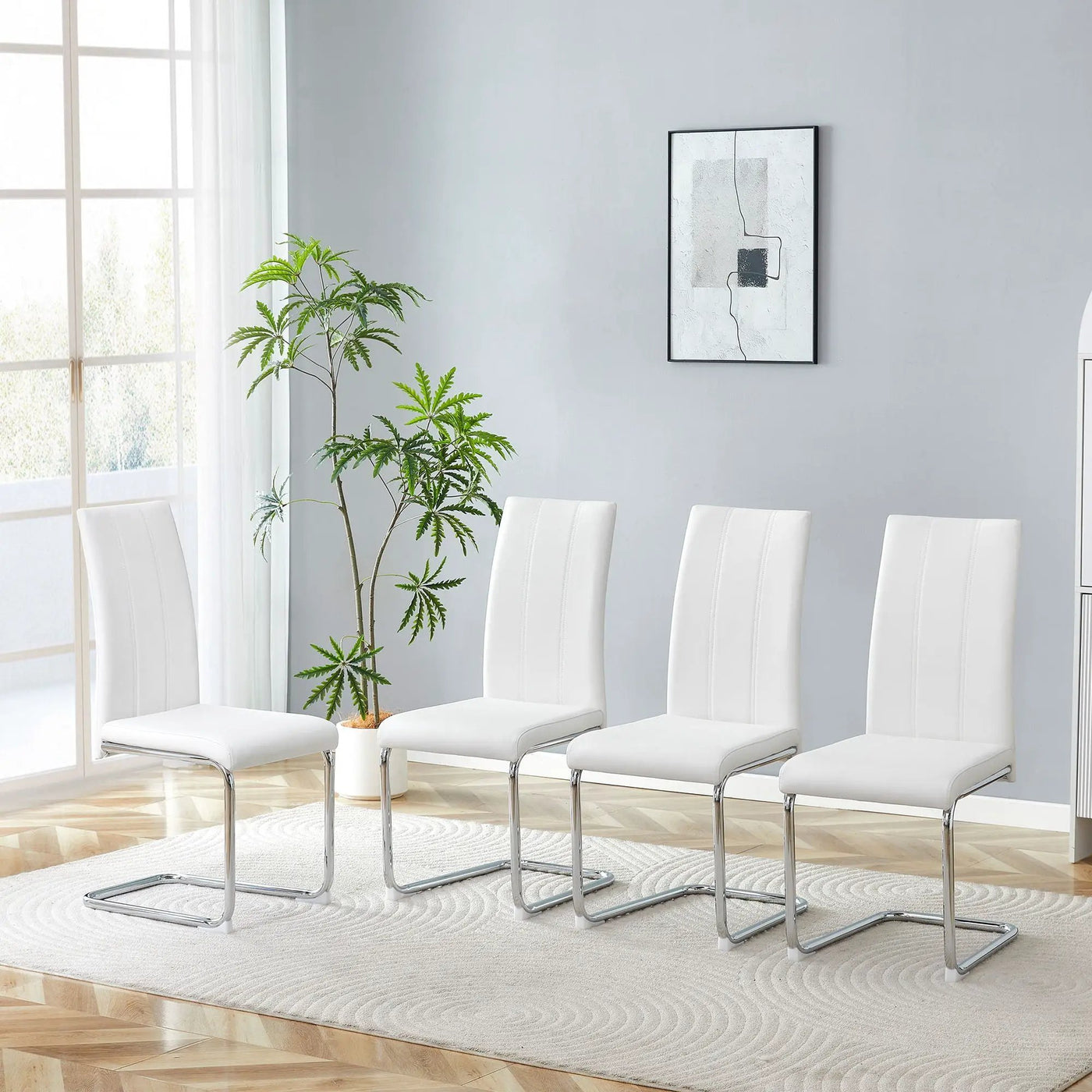 Modern Upholstered Dining Chairs For Dining Room by HouseOfZazla
