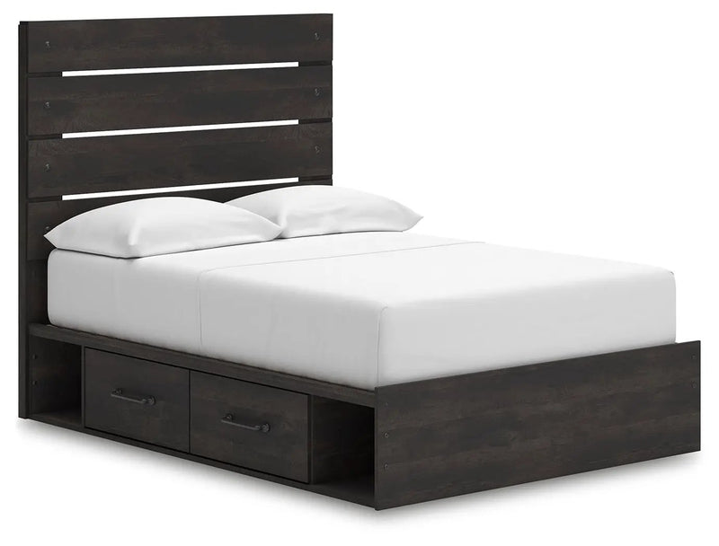 Hollivern - Panel Bed With Storage by Unique Piece Furniture