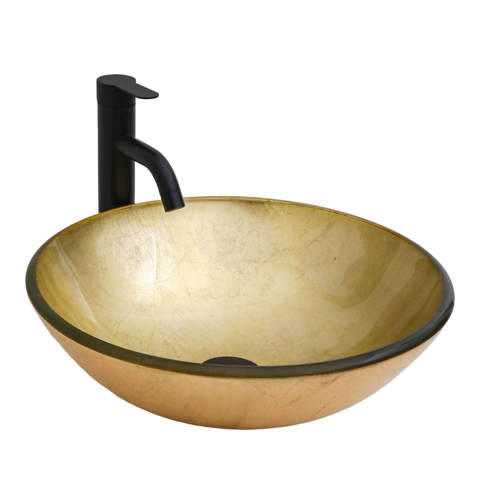 Vessel Sink With Faucet And Pop-Up Drain by HouseOfZazla