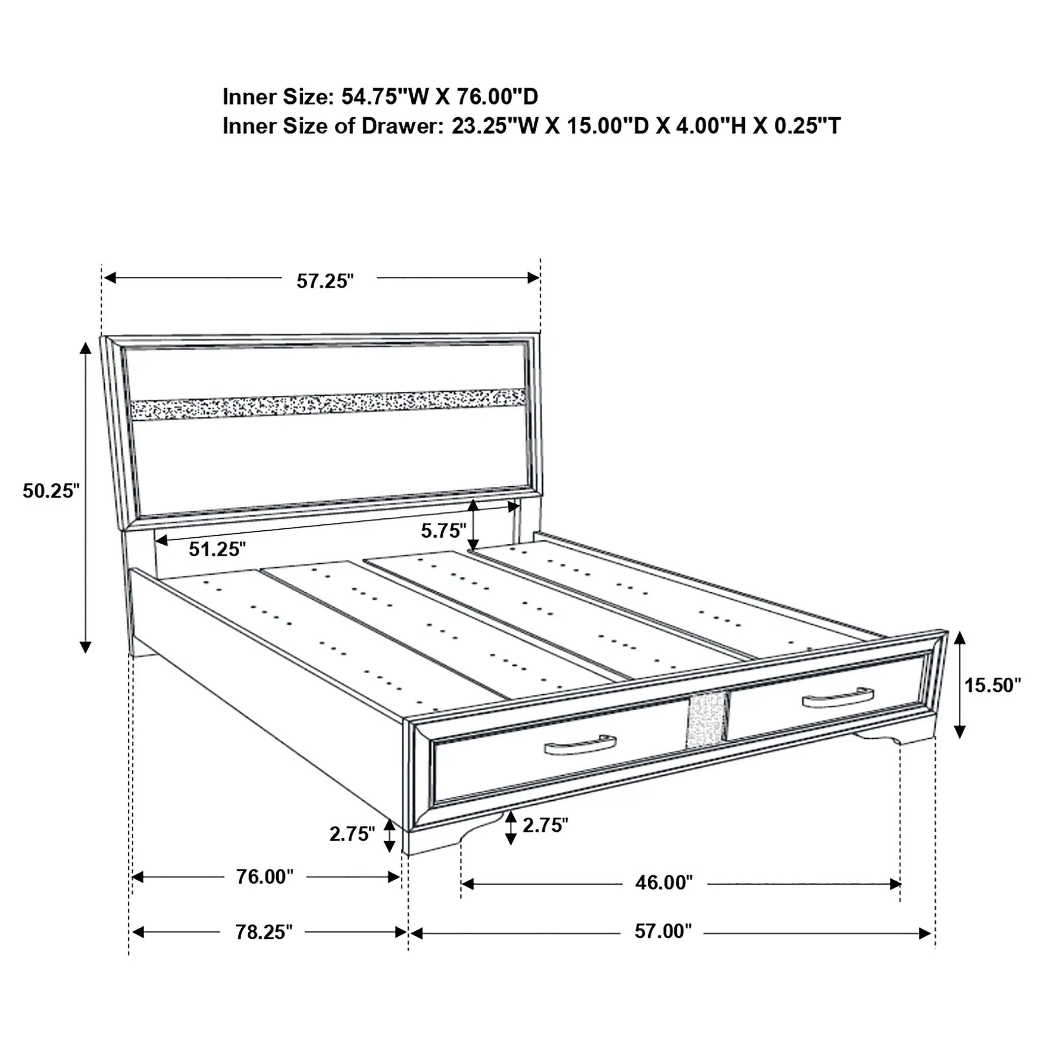 Annie - 4 Piece Bedroom Set