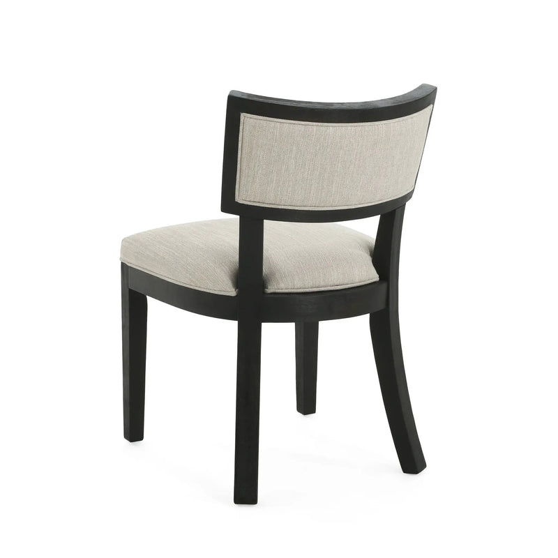 Farmhouse Style Fabric Upholstered Side Dining Chair Set by HouseOfZazla