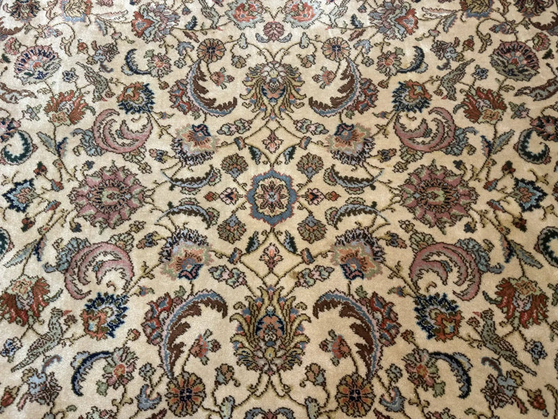 8.8 x 12 Karastan Tabriz Rug #738 Wool Vintage Discontinued Original 700 Series by Jewel Rugs