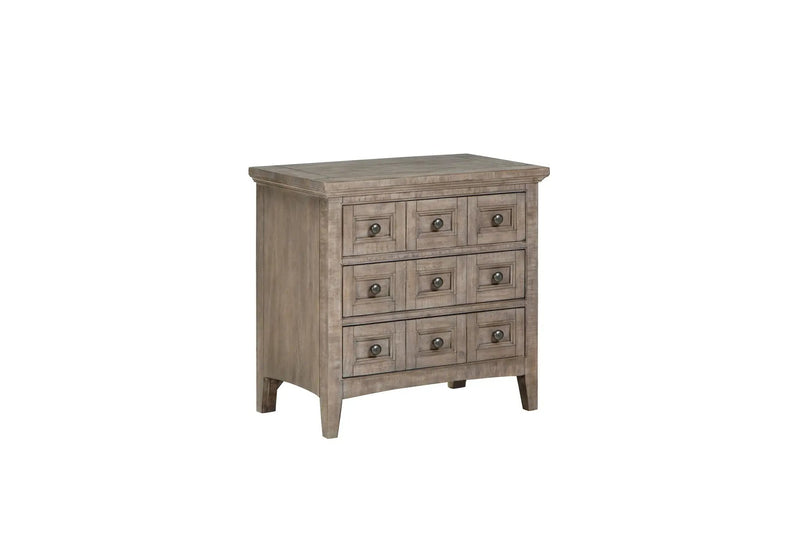 Paxton Place - Wood Drawer Nightstand - Dove Tail Gray by Unique Piece Furniture