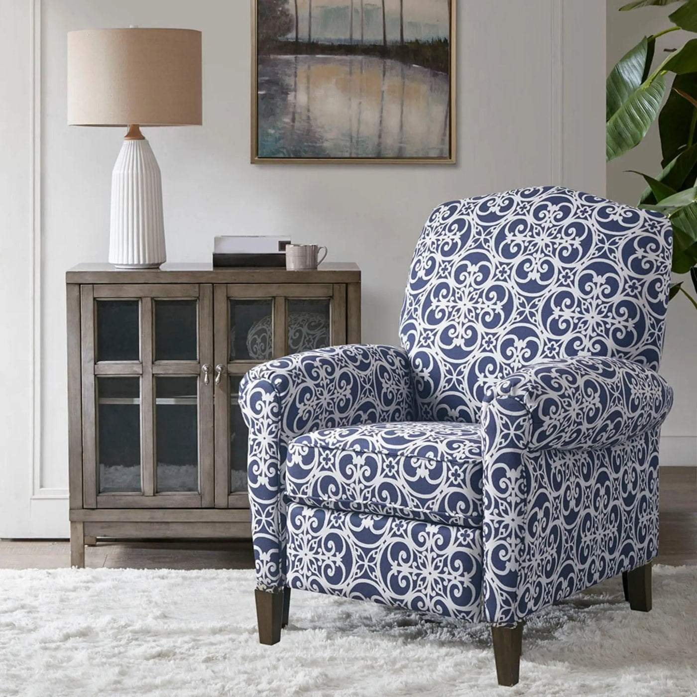 Kirby - Transitional Push Back Recliner Chair by Unique Piece Furniture