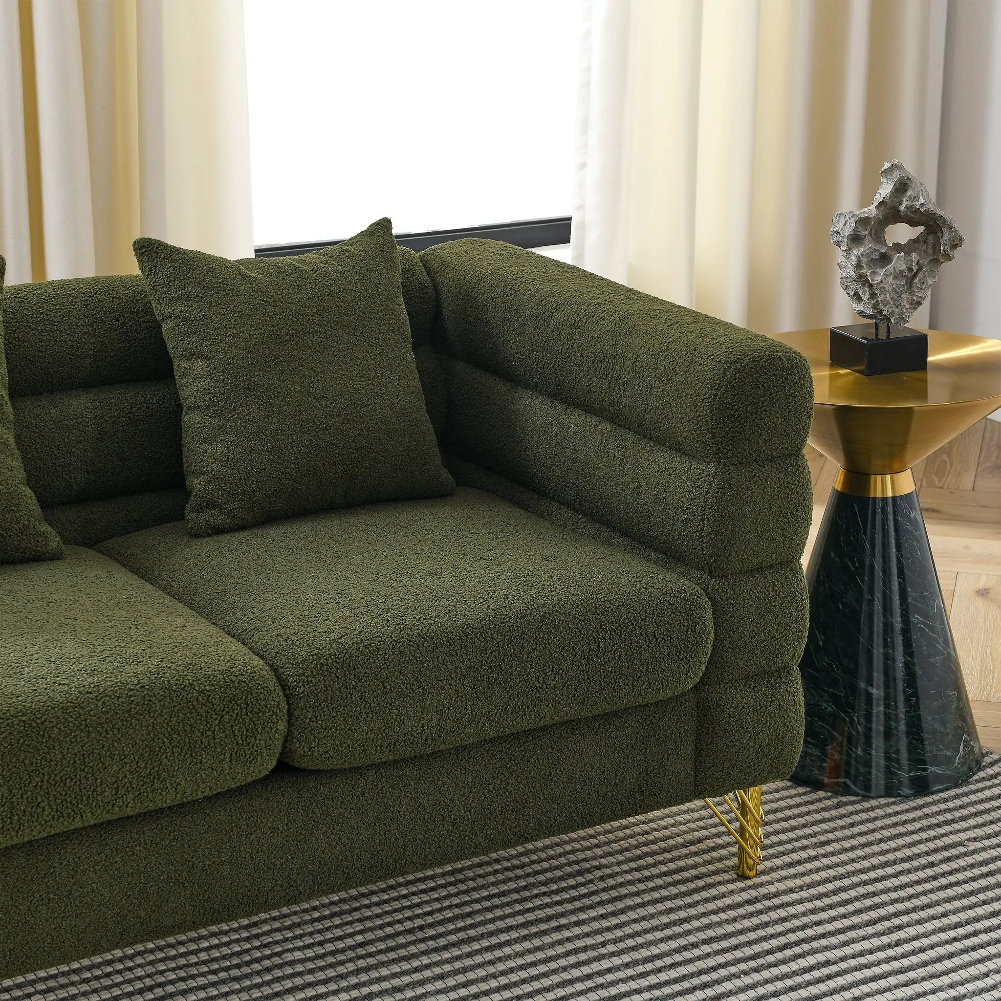 Green Teddy Sofa by BLAKHOM