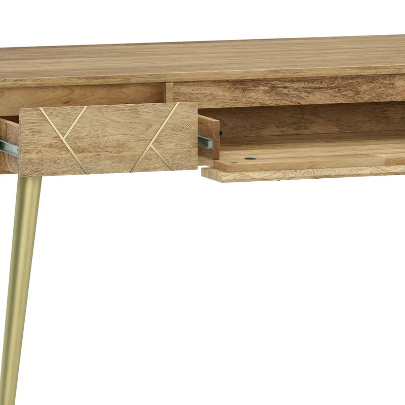 Jager - Desk - Natural by Unique Piece Furniture