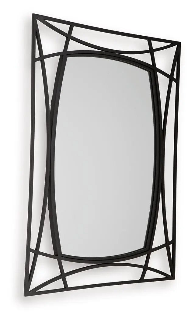 Freenville - Accent Mirror - Black by Unique Piece Furniture