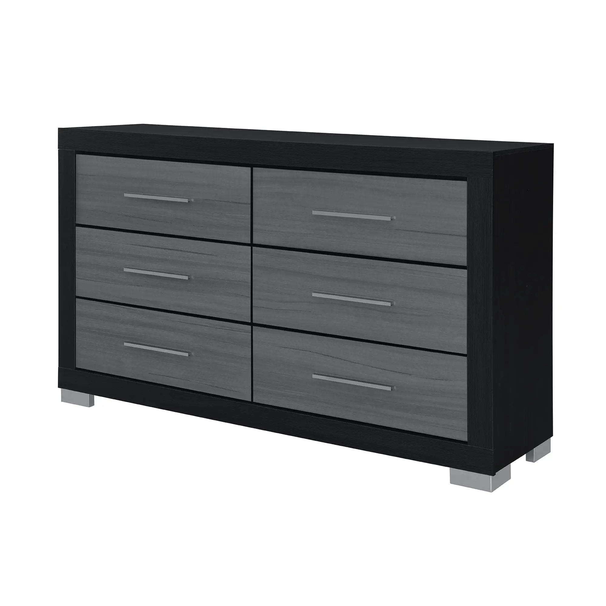 Elsa - 2 Toned And Dresser With Bar Handle And Construction by Unique Piece Furniture
