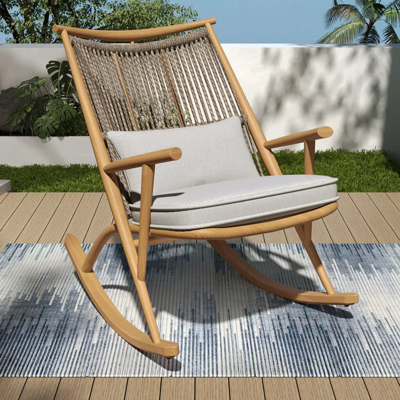 Outdoor Rocking Chair - Maple by HouseOfZazla