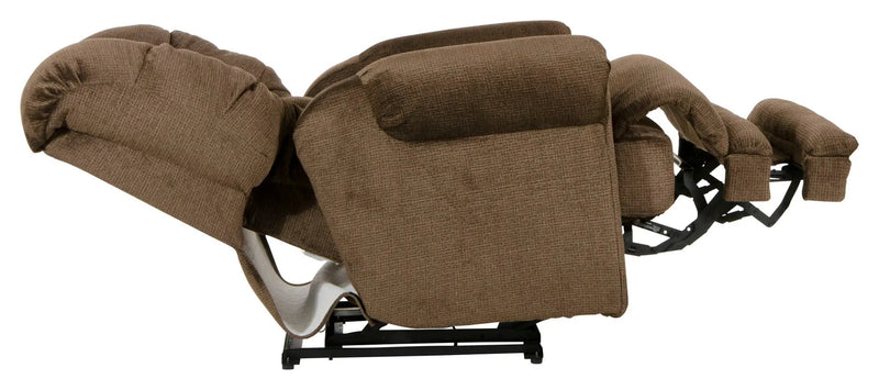 Malone - Power Lay Flat Recliner With Extended Ottoman by Unique Piece Furniture