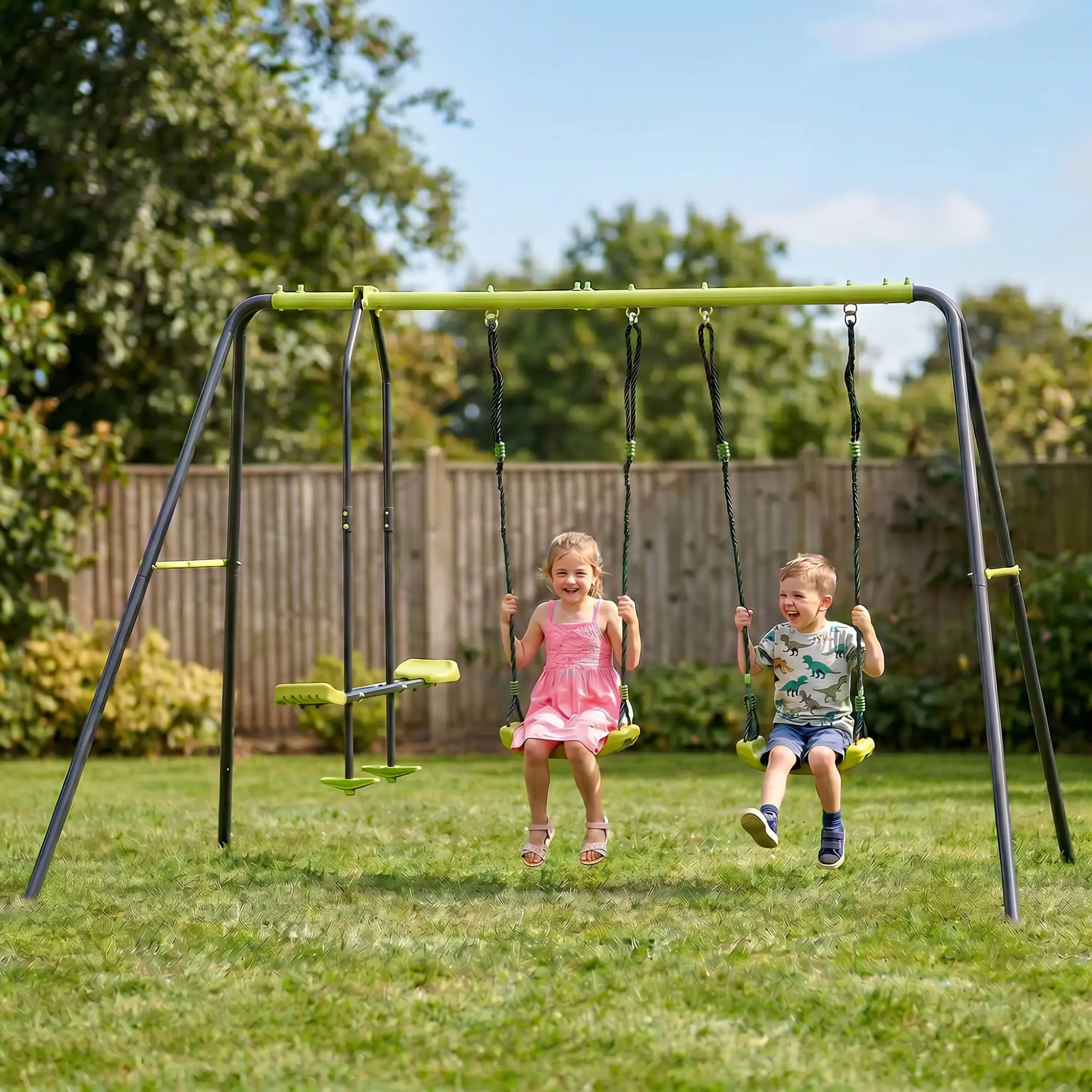 XNS081 Lime Swing Set by HouseOfZazla