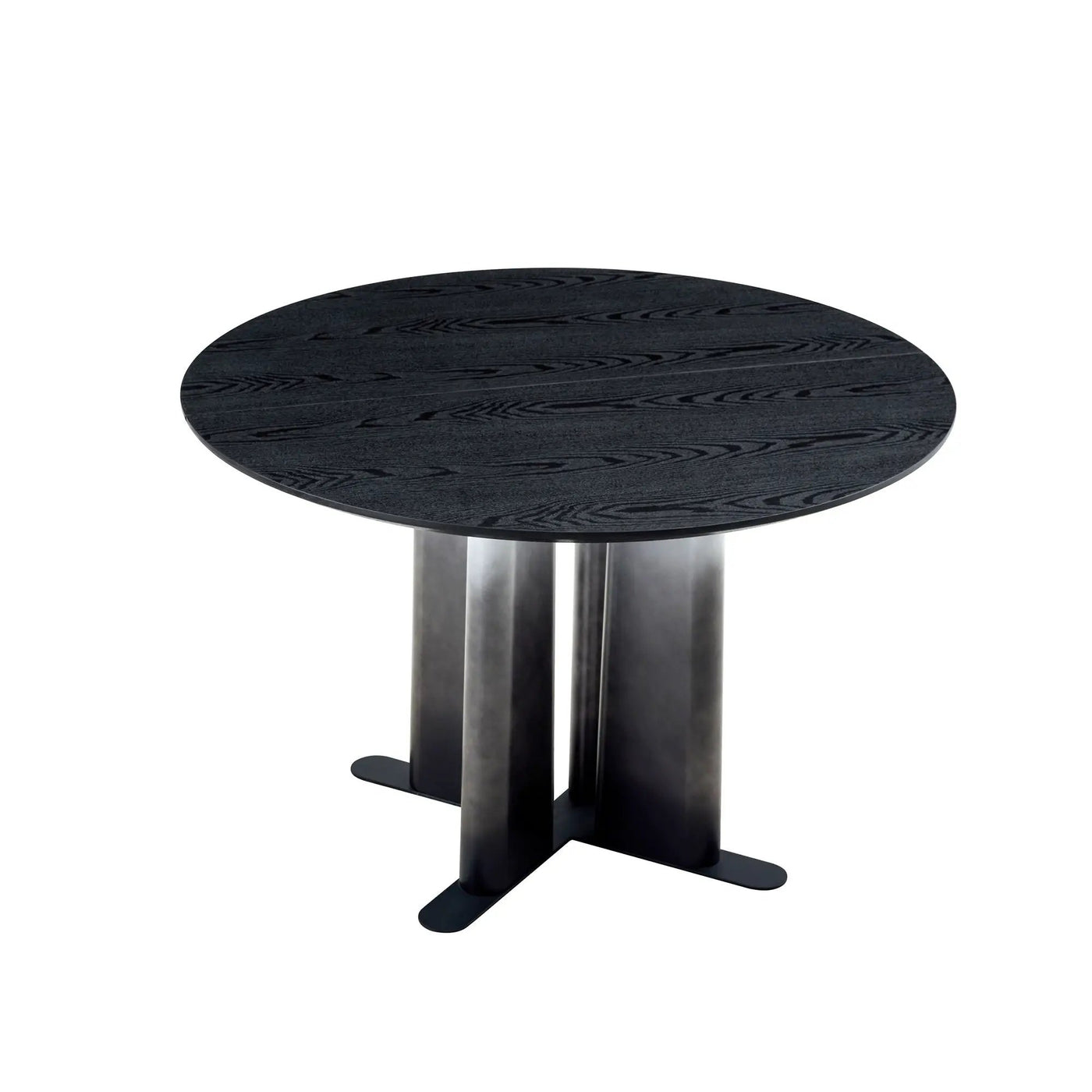 Round Dining Table With Cross Base, Modern Home Furniture by Unique Piece Furniture