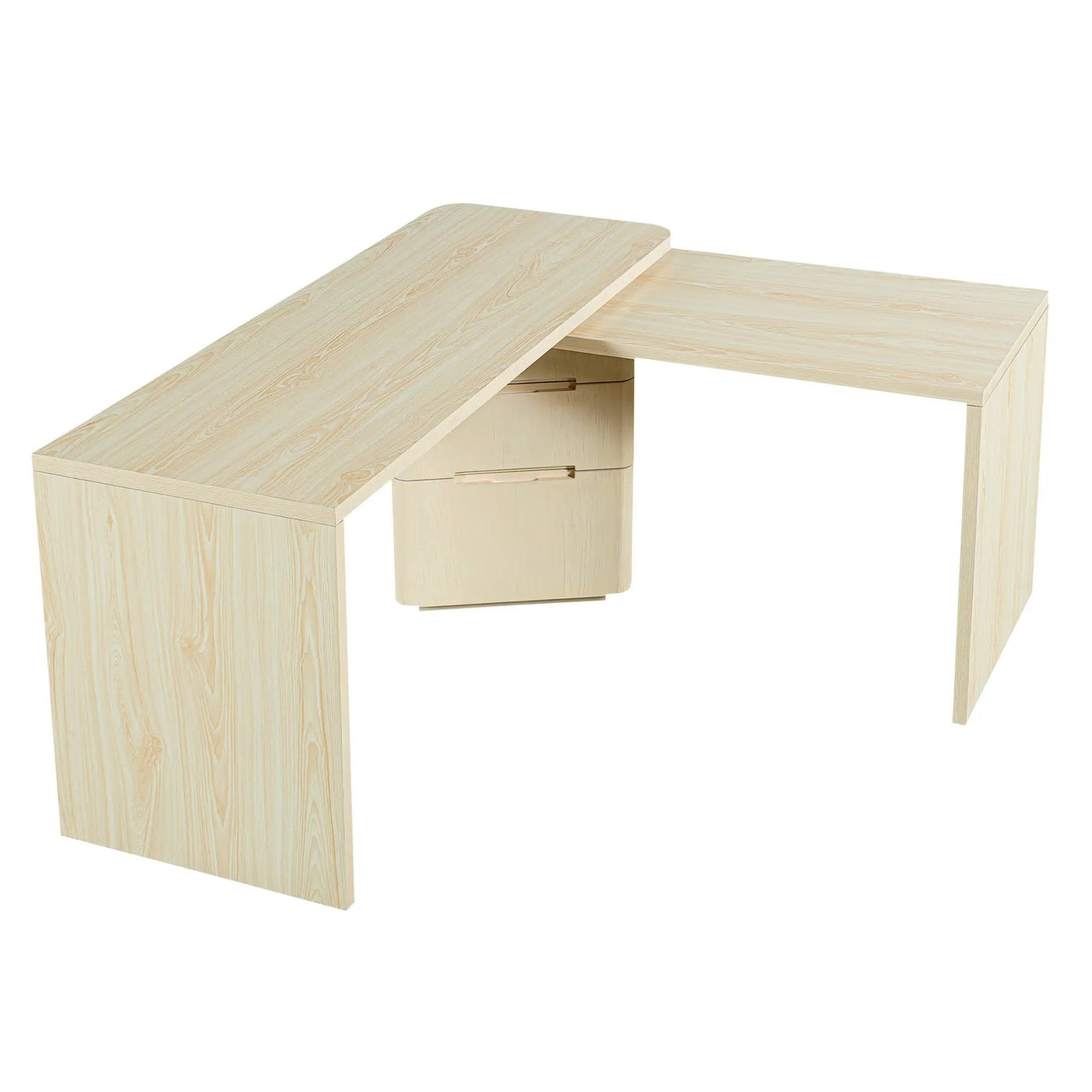 90" Modern L Shaped Desk by HouseOfZazla