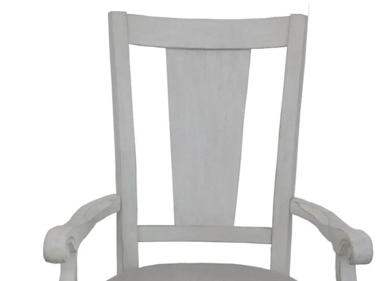Katia - Arm Chair (Set of 2) - Light Gray / White by Unique Piece Furniture
