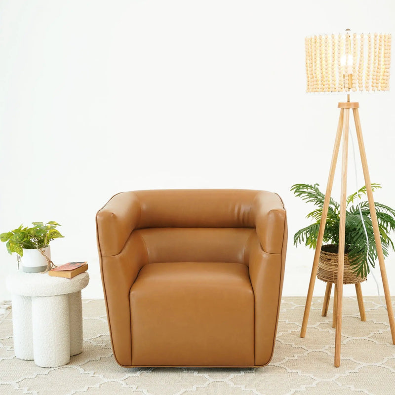 Callan - Swivel Chair - Tan by Unique Piece Furniture