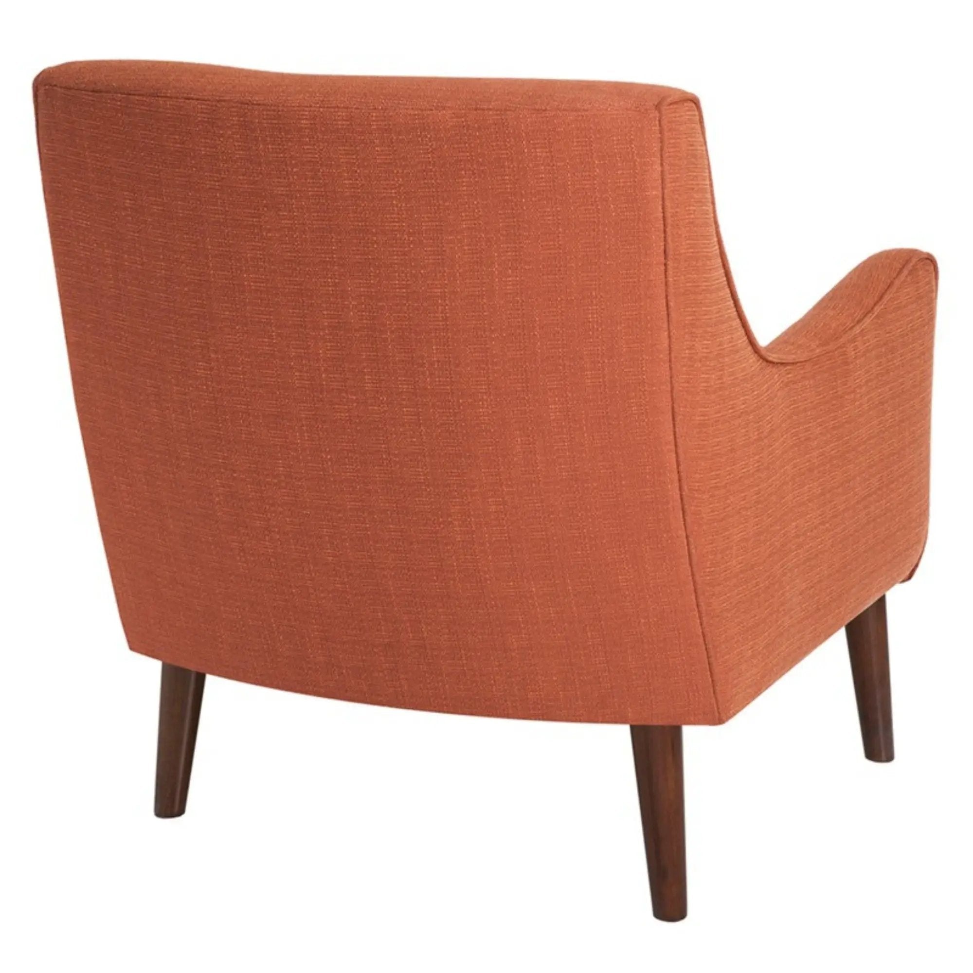 Accent Chair Upholstered With Legs - Burnt Orange by Unique Piece Furniture