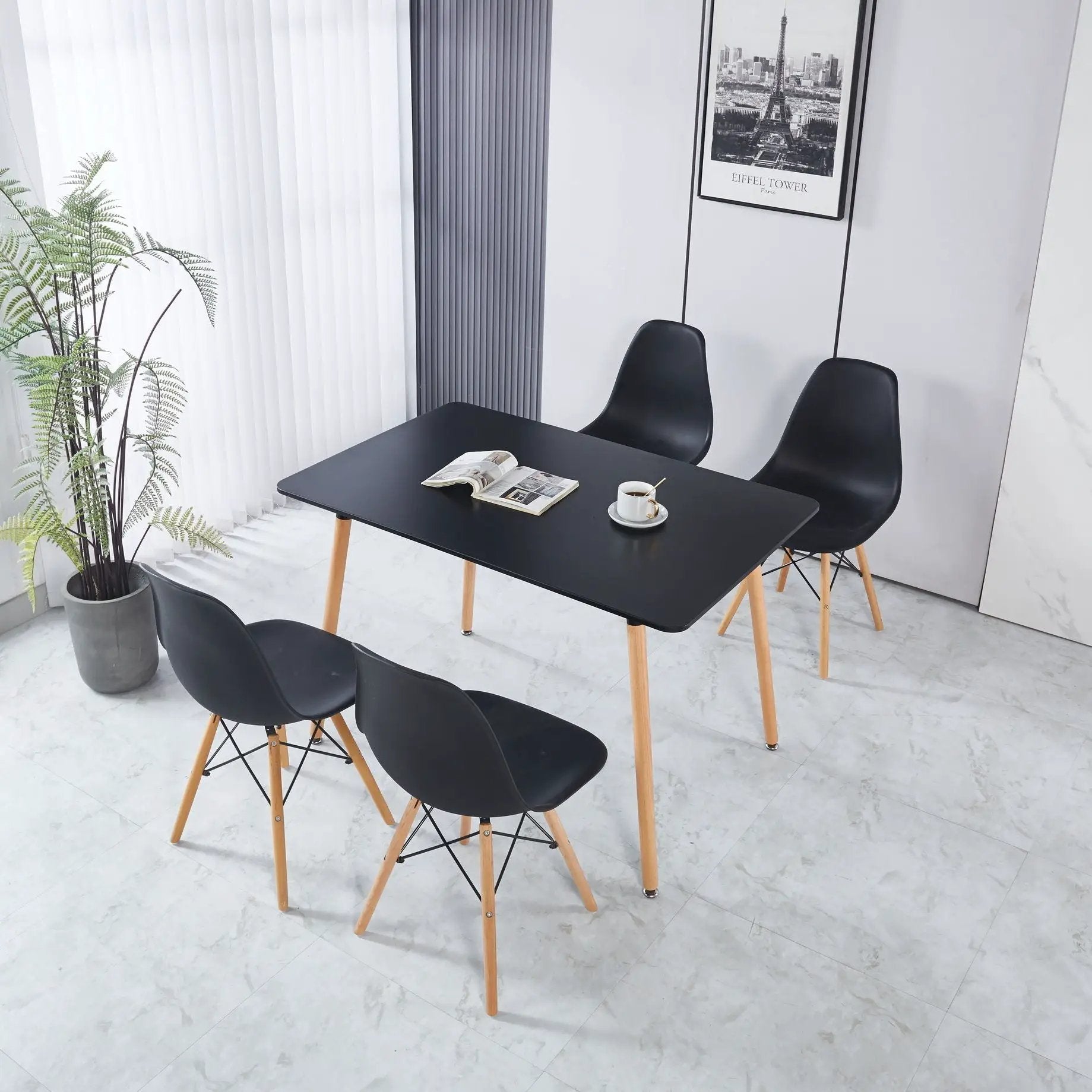 Dining Set, Table And Chair Set, Dining Room, Office, Kitchen Set by HouseOfZazla