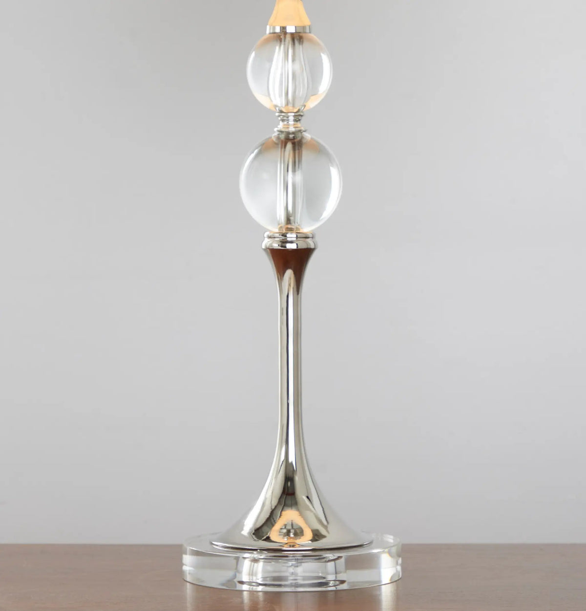 26" Contemporary Crystal Table Lamp by HouseOfZazla