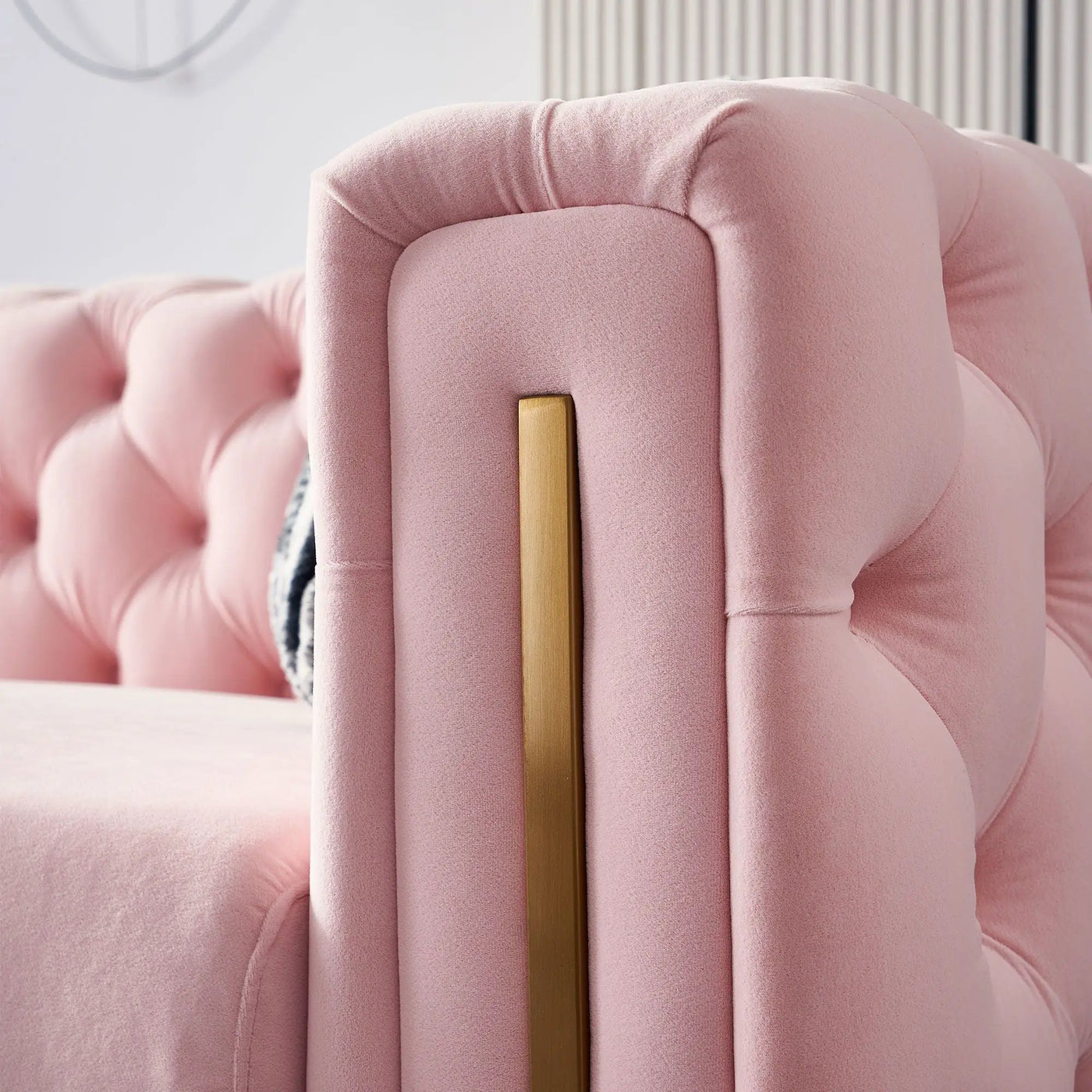 Chesterfield - Modern Tufted Living Room Sofa, 84.25''W Couch by HouseOfZazla