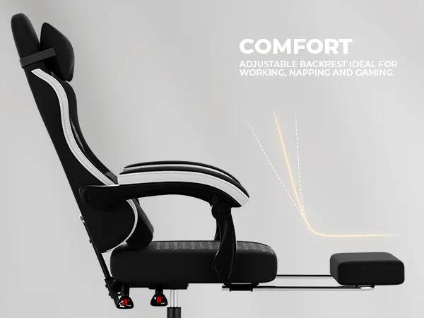 Gaming Chair with Massage and Ergonomic Design by HouseOfZazla