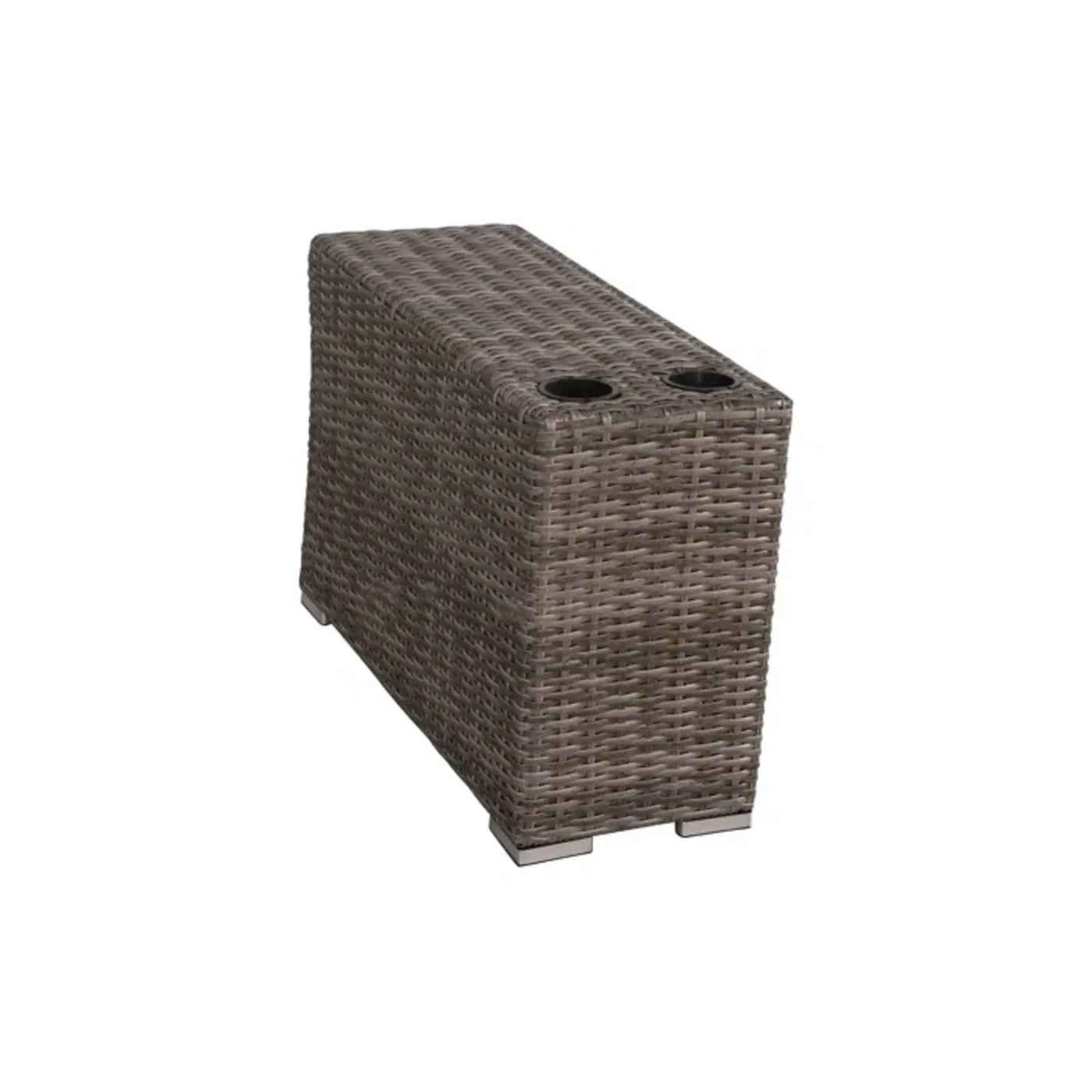 Wicker Seating Group Set With Table And Cushions by Unique Piece Furniture