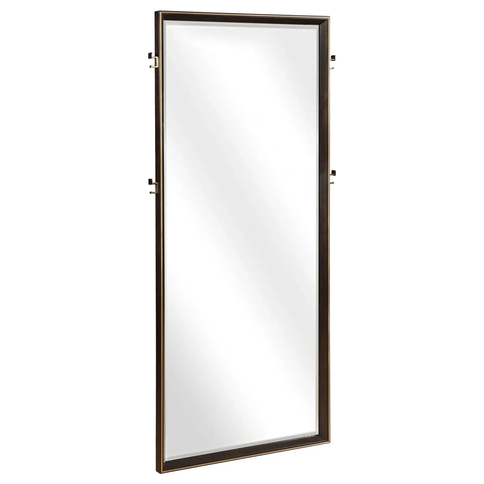 Durango 80-inch Standing Floor Mirror Smoked Peppercorn by Unique Piece Furniture